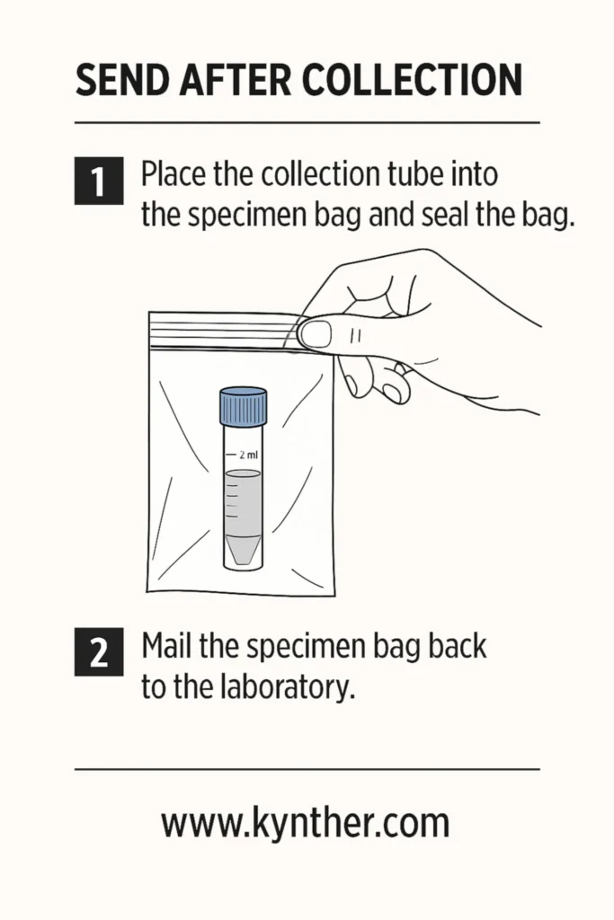 send after collect kynther inside